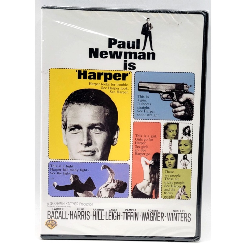 HARPER Paul Newman DVD FACTORY SEALED NEW